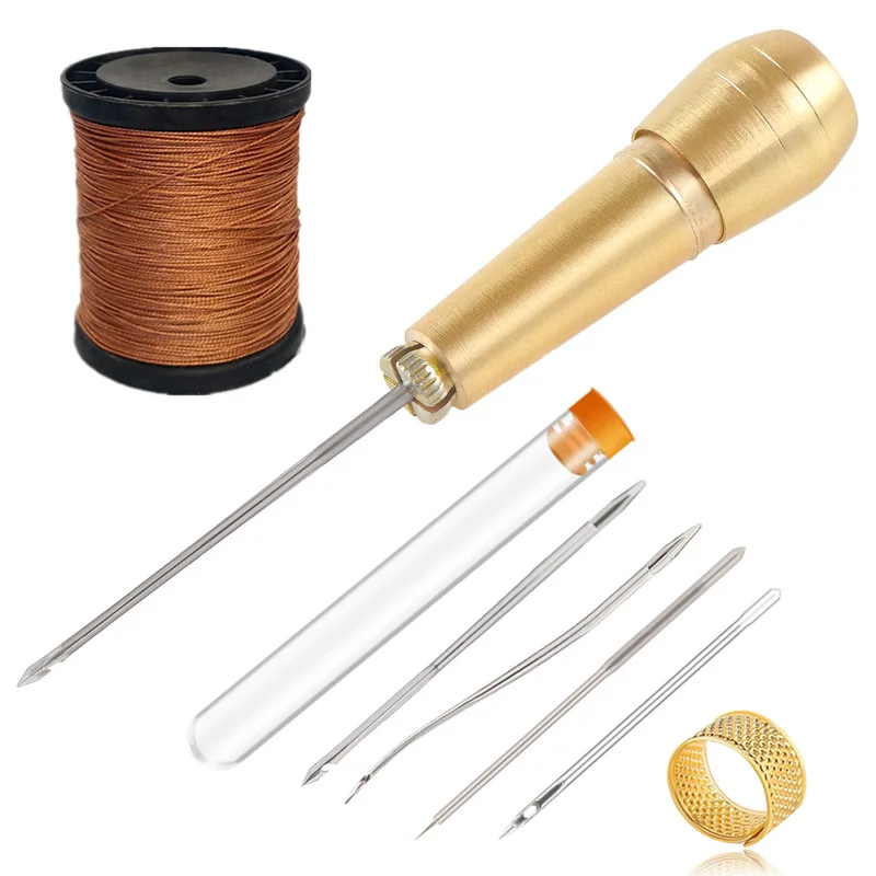 Leatherwork Needles - Deri dikiş kiti DIY deri dikiş