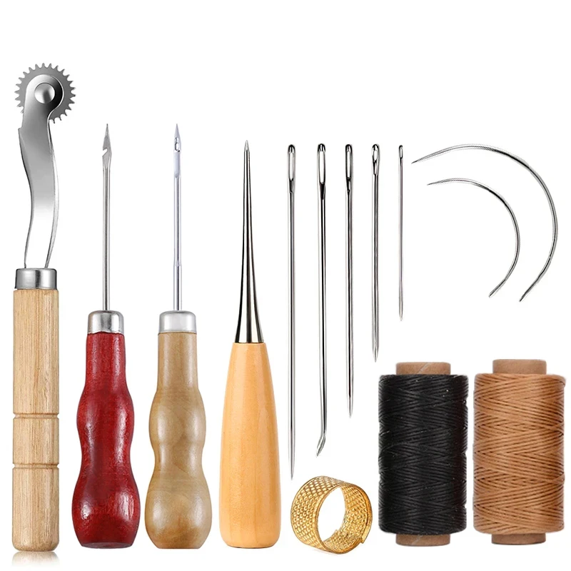 Leatherwork Needles - 14 adet deri el sanatları dikiş