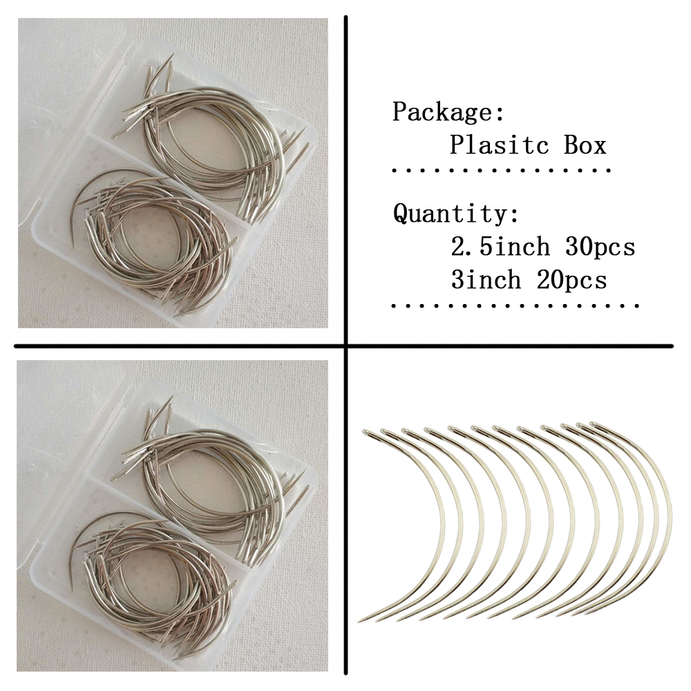 C tipi kavisli atkı dokuma iğn - Leatherwork Needles incelemesi ve fiyatı