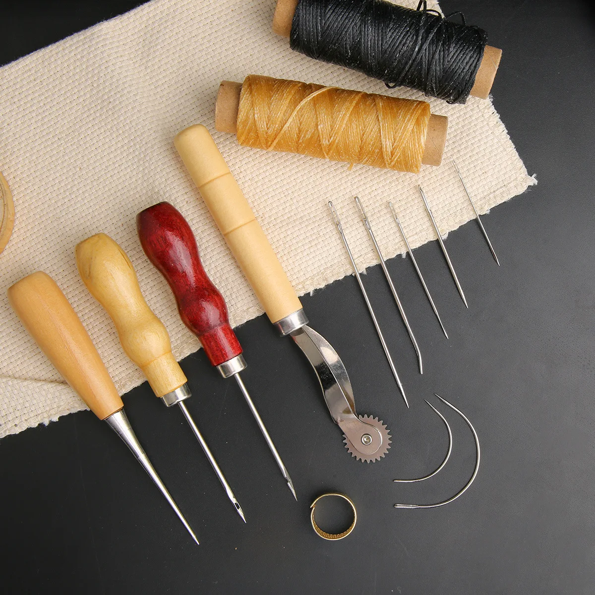 14 adet deri el sanatları diki - Leatherwork Needles incelemesi ve fiyatı
