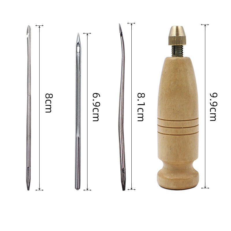 1 Set DIY Deri Dikiş Sivri İğn - Leatherwork Needles incelemesi ve fiyatı