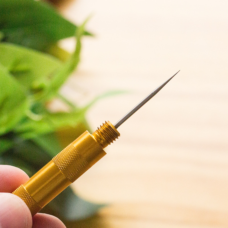 Mini deri dikiş Awl aracı el y - Leatherwork Needles incelemesi ve fiyatı