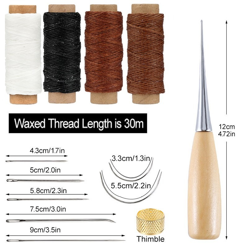 13 Parça Deri Dikiş Seti Çanta - Leatherwork Needles incelemesi ve fiyatı