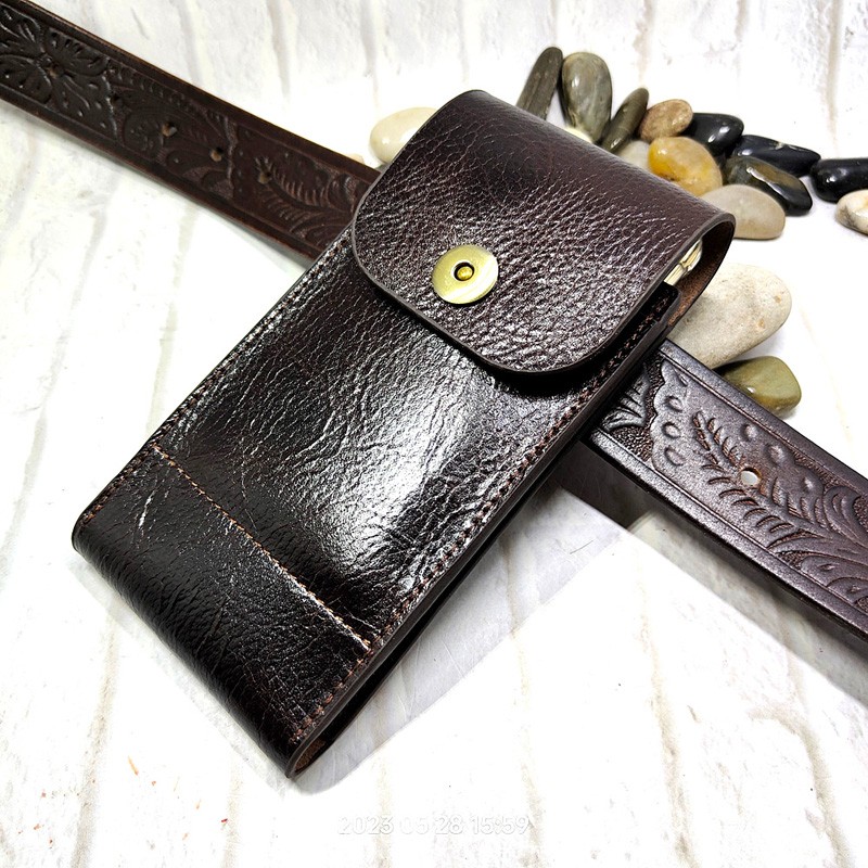 Cep telefonu bel çantası hakik - Leatherwork Belt incelemesi ve fiyatı