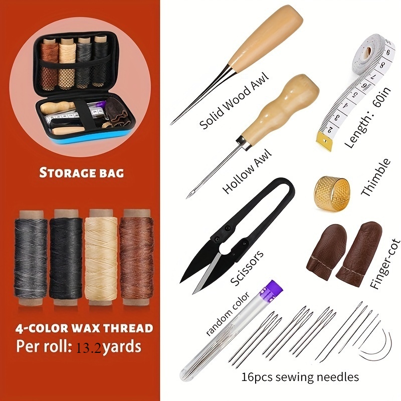 Deri Dikiş Seti, Büyük Gözlü İ - Leatherwork Needles incelemesi ve fiyatı