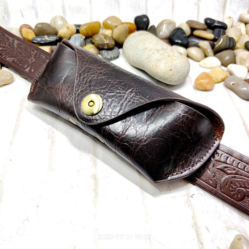 Blongk gözlük durumda bel çant - Leatherwork Belt incelemesi ve fiyatı