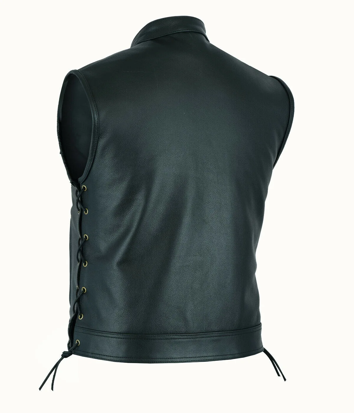 Yelek Deri Punk Moda Rahat Cek - Leather Work Vest incelemesi ve fiyatı